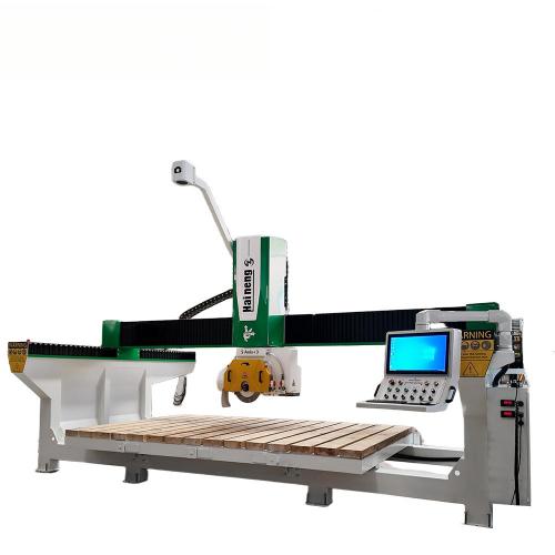 CNC 5 Axis Bridge Stone Cutting Machine