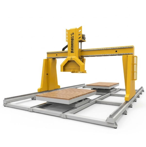 Portalkran-Boden-Schienen-Mittelblock-Schneidemaschine: Beseitigung von Ladeausfallzeiten in der Steinverarbeitung